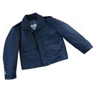 Blauer Gortex Coat
